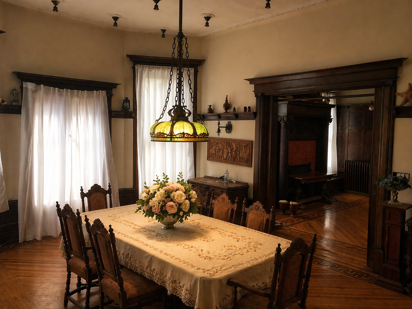 Dining room setup